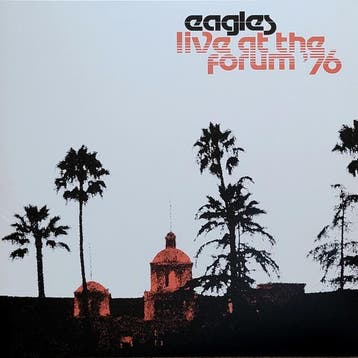 LP gebruikt - Eagles - Live At The Forum 76, Cd's en Dvd's, Verzenden, Zo goed als nieuw, Overige formaten