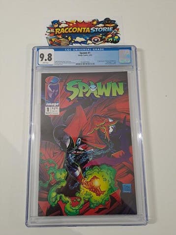 Spawn 1 - Spawn #1 - 1 Graded comic - Eerste druk -, Nieuw