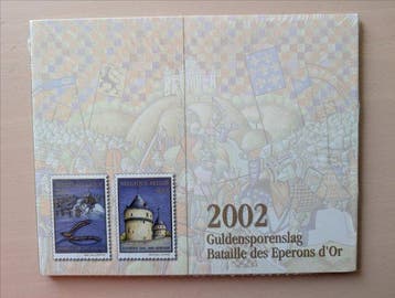 België 2002 - België - Belgie - De jaarlijkse pochette in de, Gestempeld