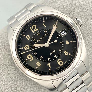 Hamilton - Khaki - Zonder minimumprijs - H68551133 - Heren -, Nieuw