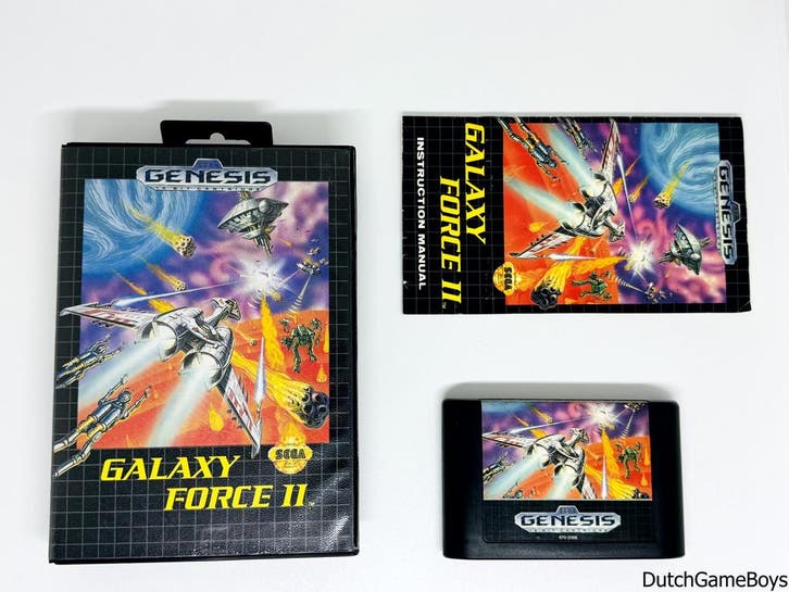 Sega Genesis - Galaxy Force II, Spelcomputers en Games, Games | Sega, Gebruikt, Verzenden