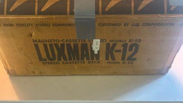 Luxman - K-12 -Laboratory Standard Series- 2-Head Stereo, Nieuw