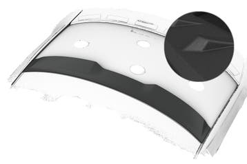 Achterraamspoiler met ABE voor Audi A4 B7 (Type 8E) HSB140-S, Verzenden, Nieuw