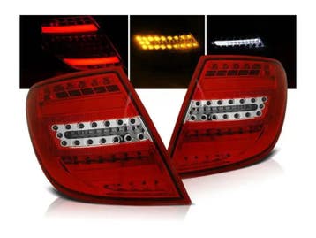 LED bar achterlichten Red White geschikt voor Mercedes W204, Verzenden, Nieuw, Mercedes-Benz