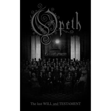 Opeth - The Last Will and Testament - Textiel Poster, Verzamelen, Ophalen of Verzenden, Nieuw, Poster, Artwork of Schilderij