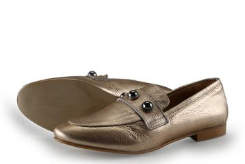 Omoda Loafers in maat 38 Goud, Overige kleuren, Verzenden, Omoda, Overige typen