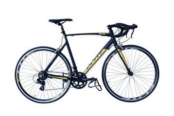 Kinder Racefiets 28 Inch Elite Pau  14 speed Zwart Okkergeel, Ophalen of Verzenden, Nieuw