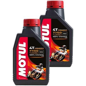 Motul Aanbieding: 2 X 7100 10W60 4T 1L, Verzenden, Nieuw