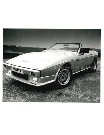 1987 TVR TASMIN CABRIO 350 I PERSFOTO, Nieuw, Author