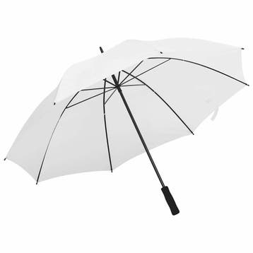 vidaXL Paraplu 130 cm wit, Verzenden, Nieuw