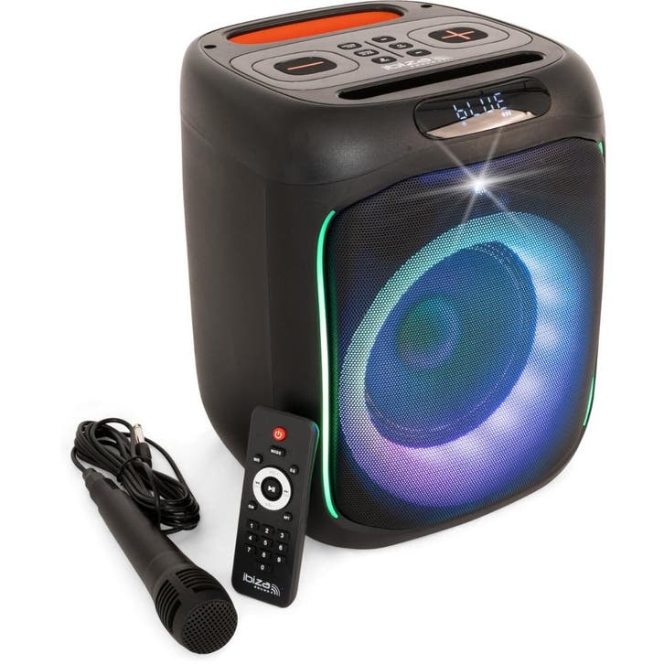 Ibiza Sound Cube180 Bluetooth Speaker Met Microfoon En, Audio, Tv en Foto, Luidsprekers, Overige typen, Nieuw, Overige merken