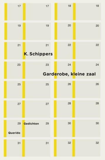 Garderobe, kleine zaal (9789021407388, K. Schippers), Verzenden, Nieuw