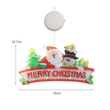 Raamverlichting Merry Christmas (Verlichting voor binnen), Diversen, Kerst, Ophalen of Verzenden, Nieuw