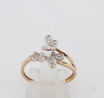 Zonder minimumprijs - Ring - 18 karaat Geel goud, Witgoud, Sieraden, Tassen en Uiterlijk, Ringen, Nieuw