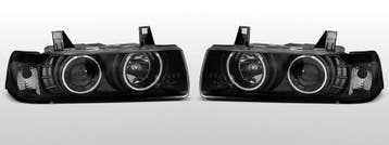 Koplampen Angel Eyes | geschikt voor BMW 3-Series E36 (4D) 1, Auto-onderdelen, Verzenden, Nieuw, BMW