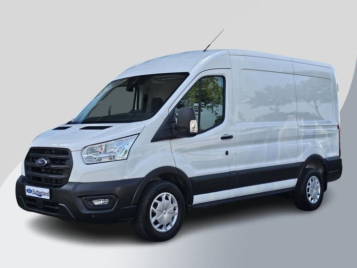 Ford Transit L2H2 | Financial Lease voor 464 p/mnd, Auto's, Ford, Lease, Automaat, Overige carrosserieën, Financial lease, Wit