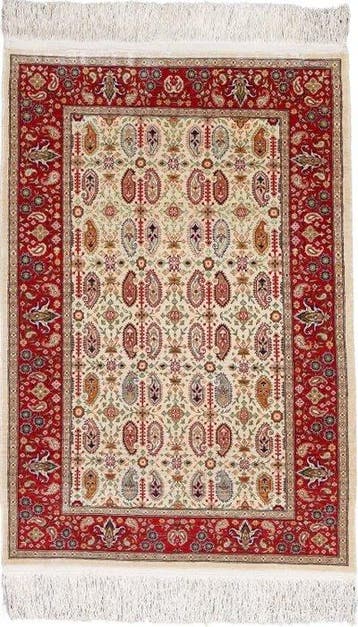 Amazing Silk Hereke Signed Carpet with 10/10 Quality - Pure, Nieuw