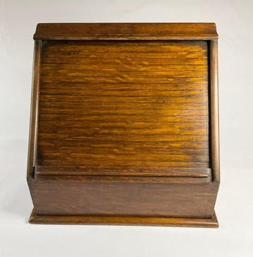 Doos voor schrijfgerei - Hout- Eik