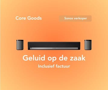 Zakelijk Sonos Systeem | Plug & Play | 1J Garantie + Factuur, Nieuw