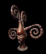 Masker - Ekoi - Nigeria (Zonder minimumprijs), Antiek en Kunst