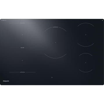 Hotpoint Inductiekookplaat HTX8017DCF2 80cm - Zwart, Ophalen of Verzenden, Nieuw