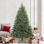 vidaXL Kunstmatige Inklapbare Kerstboom Groen 210 cm PVC en, Verzenden, Nieuw