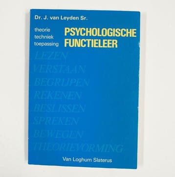 Psychologische functieleer - Leyden, Verzenden, Gelezen