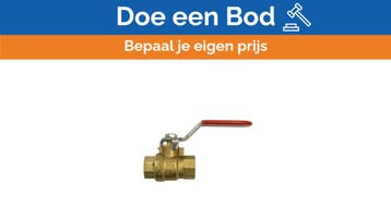 Bieden: Maestrini 1/2inch Brass Gate Valve 5140D Marine Yac, Ophalen of Verzenden, Nieuw, Kombuis en Sanitair, Zeilboot of Motorboot