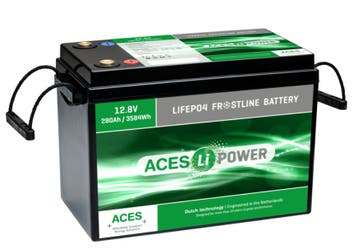 Aces 12V 280Ah HFA Lithium Bluetooth Battery + Heater, Verzenden, Nieuw