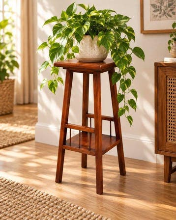 Plantentafel - Hout - Plantentafel