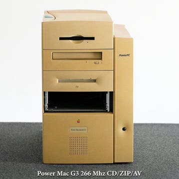 Apple PPC G3 Desktop Beige (1997) – 288 MB RAM – Mac OS, Nieuw