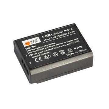 HL-E10 Accu Canon cameras - 1200 mAh Li-Ion Batterij, Ophalen of Verzenden, Nieuw