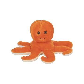 Pluche octopus knuffel - inktvis - 17 cm - zacht cadeau, Verzenden, Nieuw