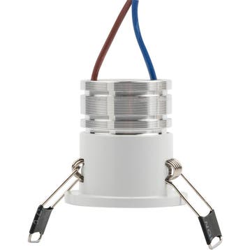 LED Mini Spot - 3W - Warm Wit 3000K - Aluminium - Ø31mm, Ophalen of Verzenden, Nieuw, Overige fittingen, Plafondspot of Wandspot