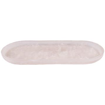 Bazar Bizar Resin Oval Bord - Roze Wit - Borden - Nieuw in, Huis en Inrichting, Keuken | Servies, Ophalen of Verzenden, Nieuw