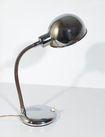Tafellamp - 1960 - Staal - Verstelbare bureaulamp