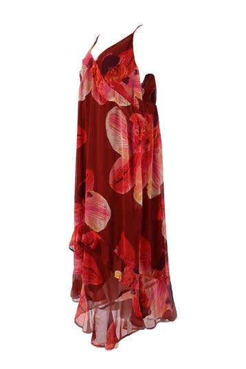 Carmakoma Jurk in maat 52 Rood, Carmakoma, Verzenden, Zo goed als nieuw, Rood