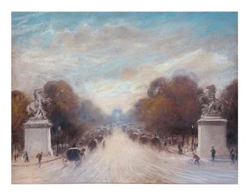 André Sinet ((1867-1923) - A Post - Impressionist View of