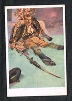 Mucha - illustrator - Art Nouveau - Justitie - Tsjechische, Gelopen