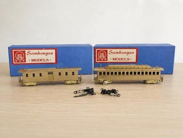 Samhongsa H0 - ST-104/ST-105 - Modeltrein personenwagen (2), Nieuw