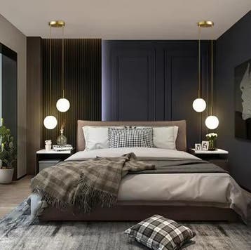 Scandinavische LED Hanglamp met Glazen Bol, Verzenden, Nieuw