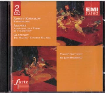 cd - Nikolai Rimsky-Korsakov - Rimsky-Korsakov Arensky Gl..., Verzenden, Zo goed als nieuw