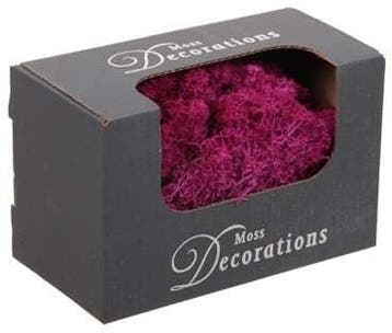 Rendiermos IJslandsmos Finlandsmos Fuchsia 50 gram, Ophalen of Verzenden, Nieuw
