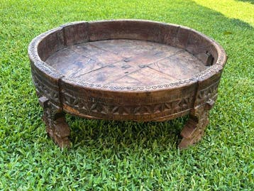 Chakki-tafel - Hout - India - Begin 20e eeuw