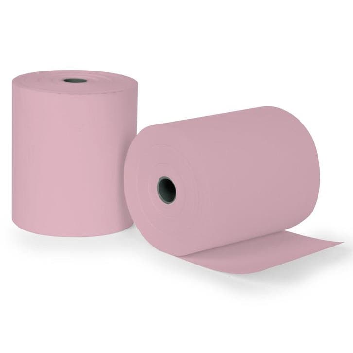 Thermorollen ROZE 80x80x12mm - 50 rl/ds, Zakelijke goederen, Kantoor en Winkelinrichting | Kassa's en Betaalsystemen