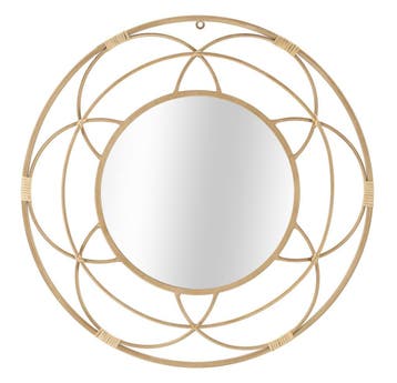 WAND MIRRO VALENCIA CM Ø 60X3, Huis en Inrichting, Woonaccessoires | Spiegels, Ophalen of Verzenden, Nieuw