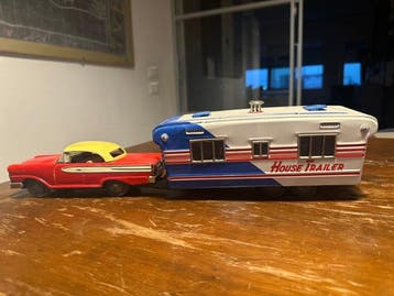 SSS - Modelauto (2) - Auto con House Trailer