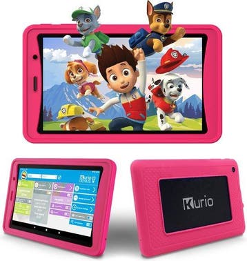 Android Kinder Tablet Kindertablet 7 inch Roze Bumper Hoes, Computers en Software, Android Tablets, KURIO, Nieuw, Ophalen of Verzenden