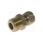 Rechte koppeling buitendraad 3/4 x 22mm knel, Ophalen of Verzenden, Nieuw