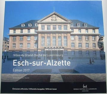 5,88 Euro,munten set 1 Cent-2 Euro 2017 Luxemburg Henri v..., Verzenden